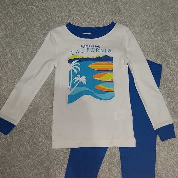 Body Glove Unisex Pajamas 4T - Picture 2 of 2